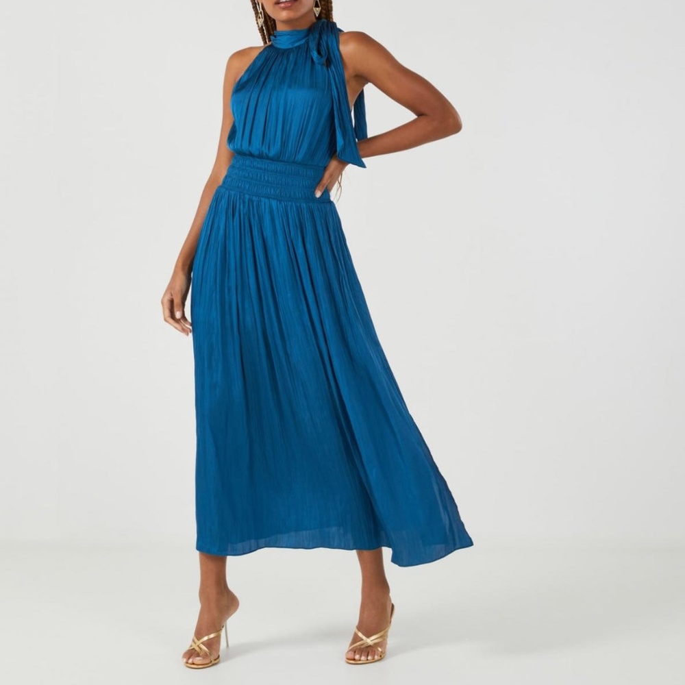 BCBGMaxAzria Xenia Halter Gown